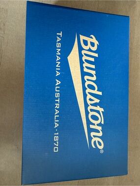 Blundstone Blue and White Branded Shoe Box